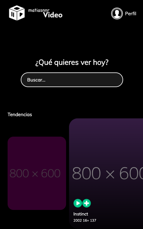 video page